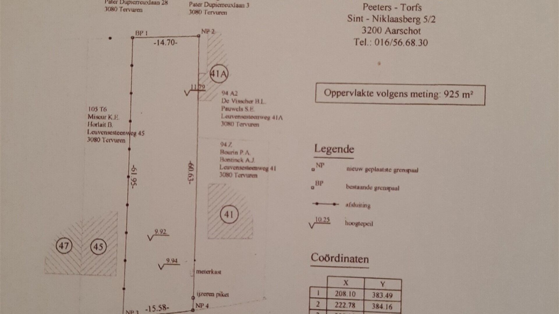 Building land for sale in TERVUREN