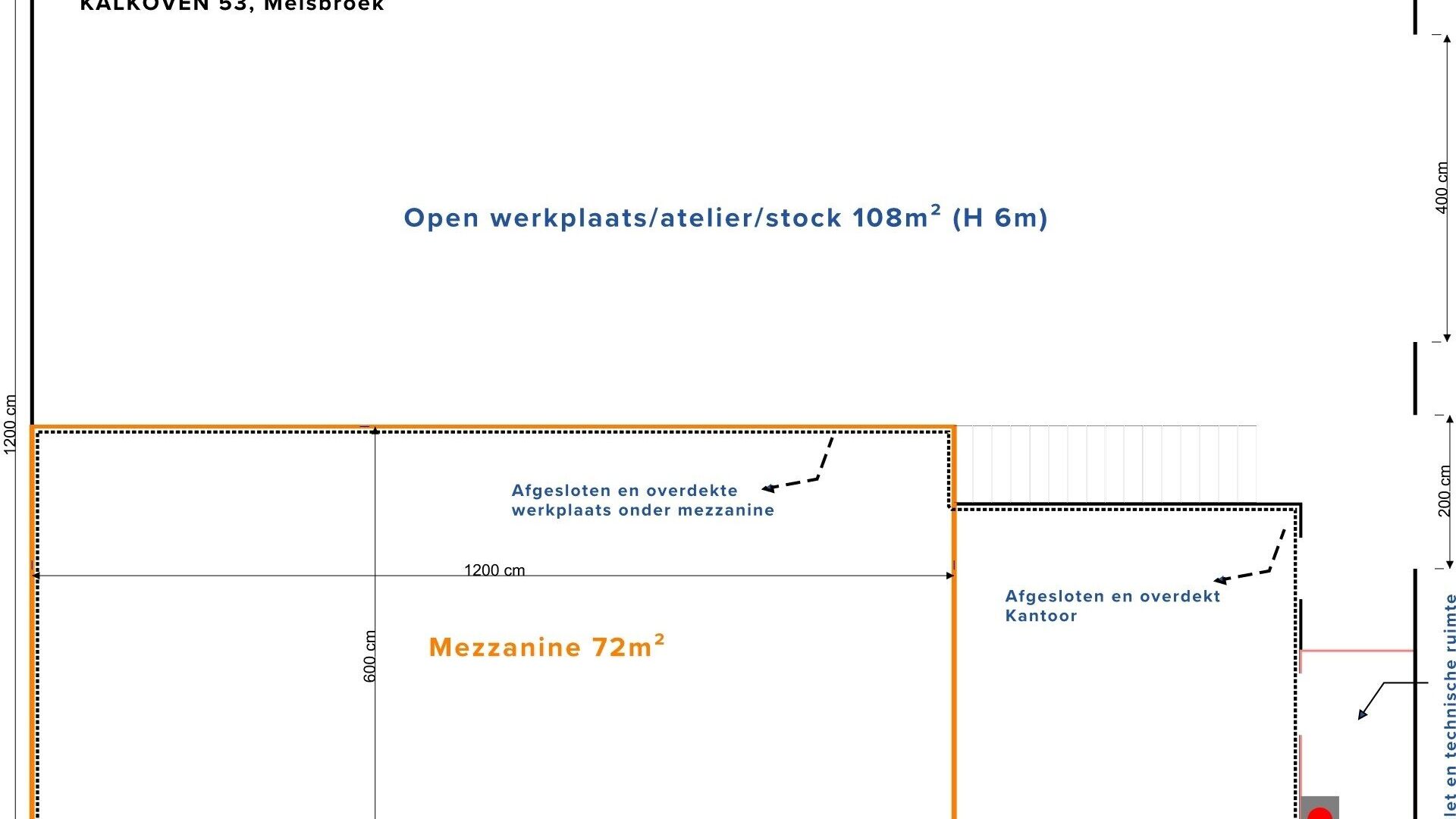 Magazijn te huur in MELSBROEK